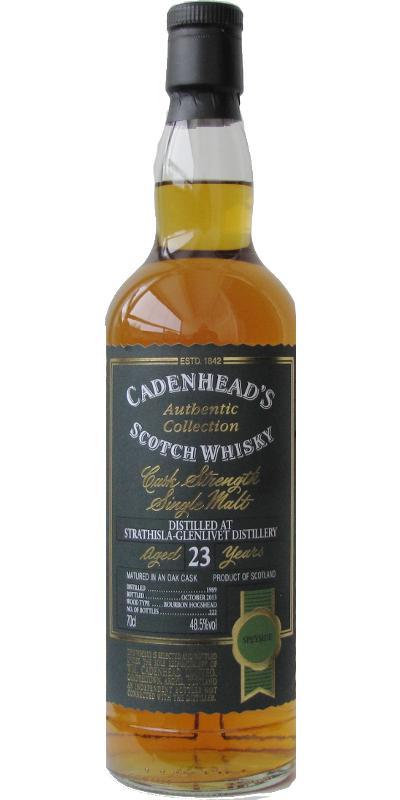 Strathisla 1989 CA  Authentic Collection