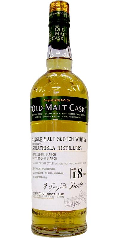 Strathisla 1991 DL  The Old Malt Cask