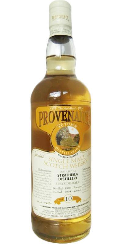 Strathisla 1993 McG  McGibbon's Provenance