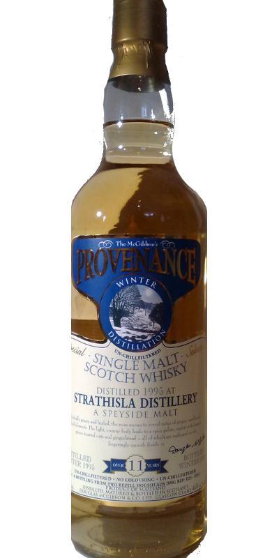 Strathisla 1995 McG  McGibbon's Provenance