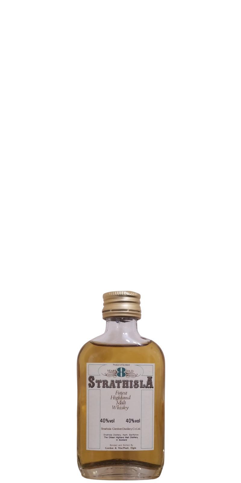 Strathisla 08-year-old GM  Finest Highland Malt Whisky
