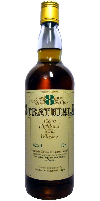 Strathisla 08-year-old GM  Finest Highland Malt Whisky
