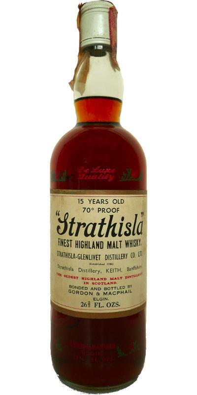 Strathisla 15-year-old GM  Licensed Bottling - De Luxe Quality