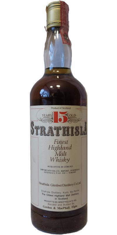 Strathisla 15-year-old GM  Finest Highland Malt Whisky - Acquavite di Cereali