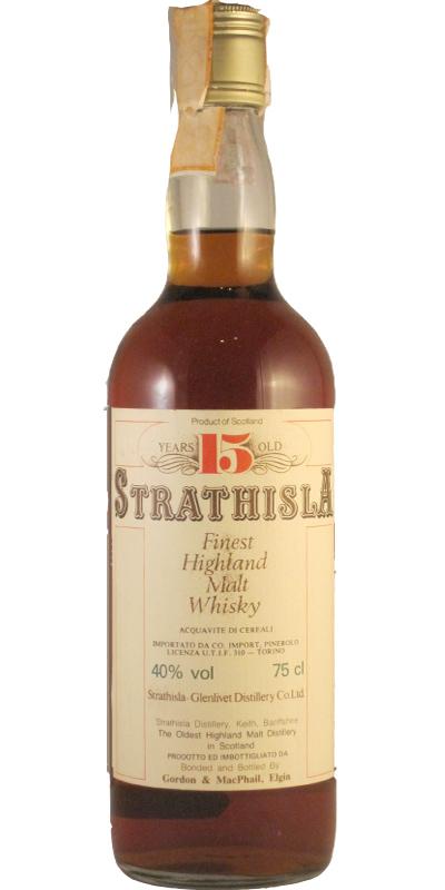 Strathisla 15-year-old GM  Finest Highland Malt Whisky - Acquavite di Cereali