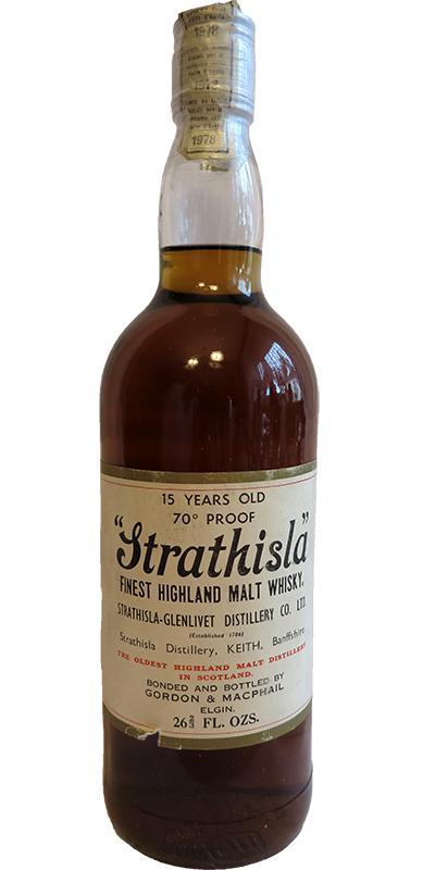 Strathisla 15-year-old GM  Licensed Bottling