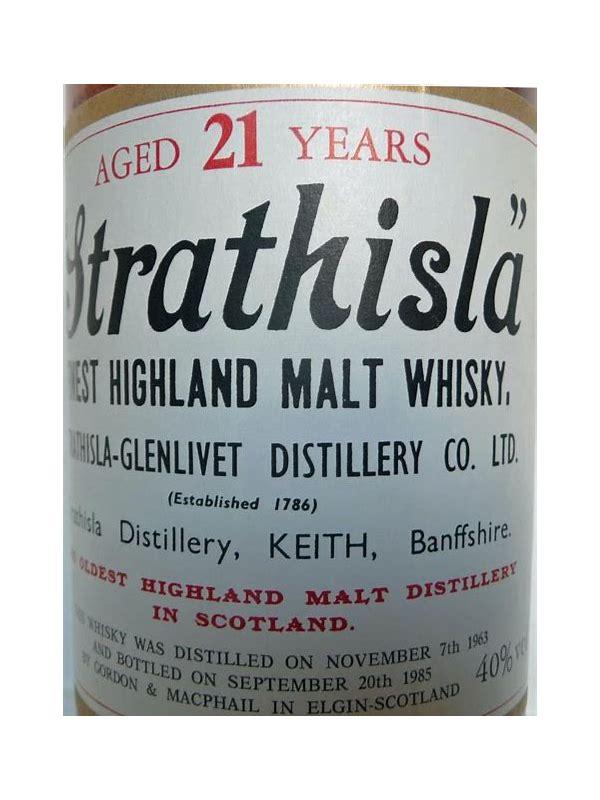 Strathisla 15-year-old GM  Licensed Bottling - De Luxe Quality