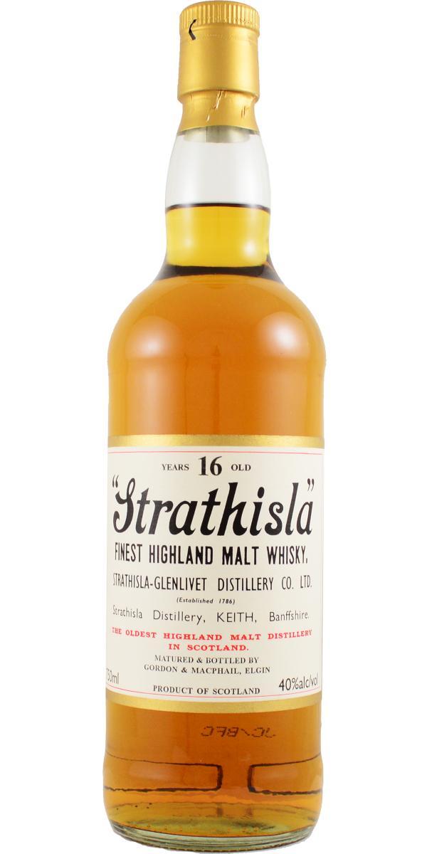 Strathisla 16-year-old GM  Licensed Bottling