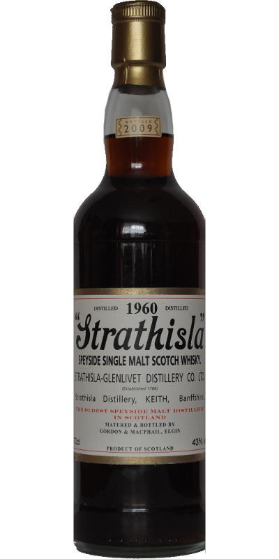 Strathisla 1960 GM  Licensed Bottling
