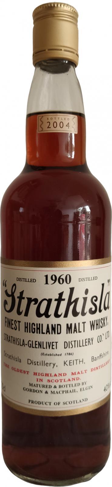 Strathisla 1960 GM  Licensed Bottling