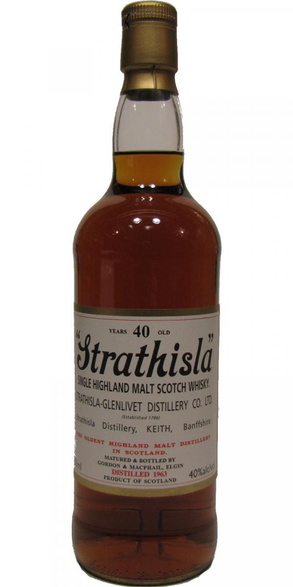 Strathisla 1963 GM  Licensed Bottling