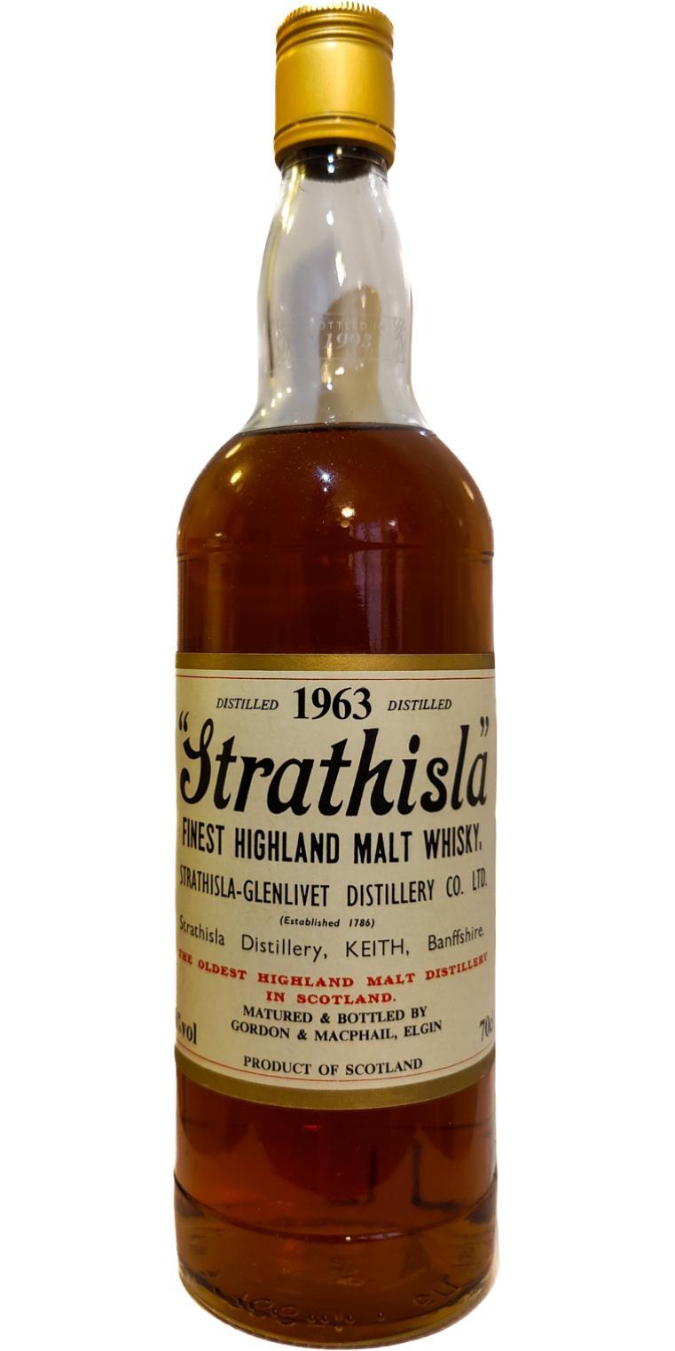 Strathisla 1963 GM  Licensed Bottling