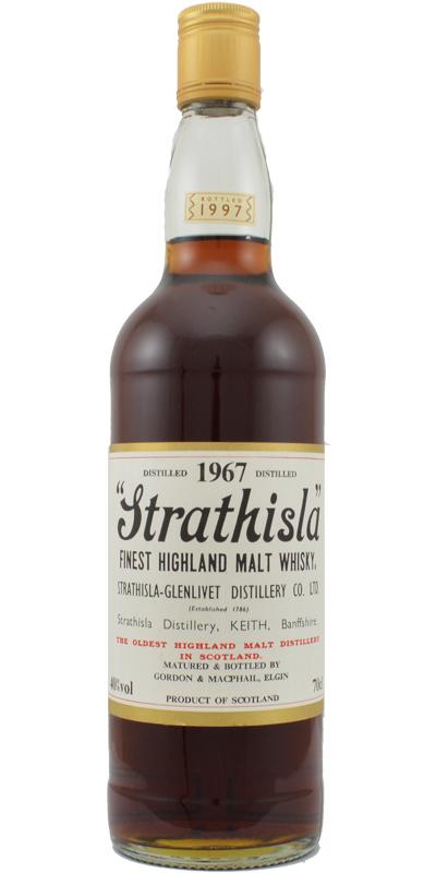 Strathisla 1967 GM  Licensed Bottling