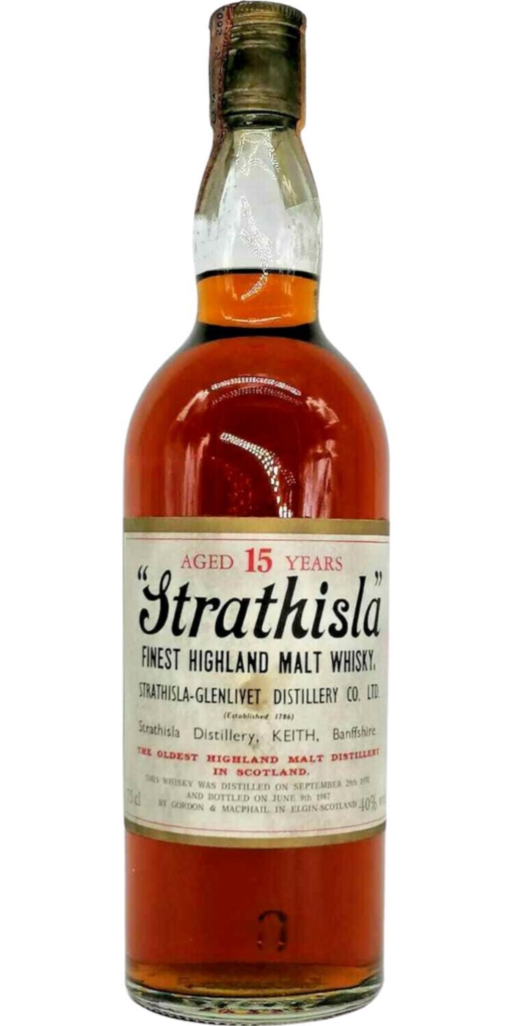 Strathisla 1970 GM  Licensed Bottling