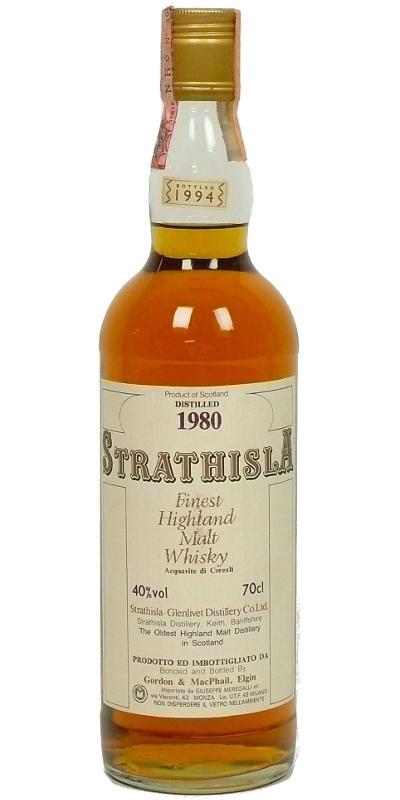 Strathisla 1980 GM  Finest Highland Malt Whisky