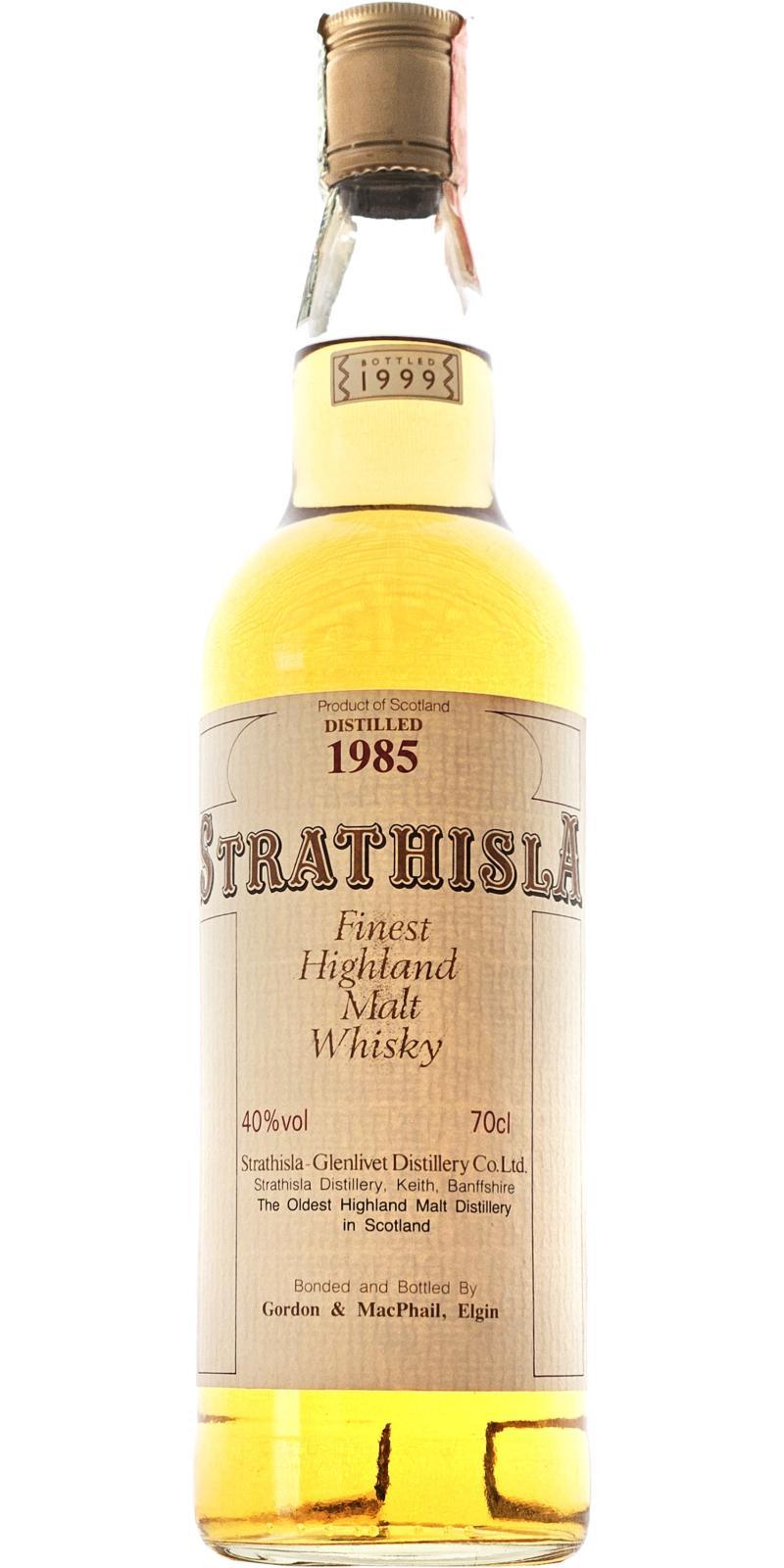 Strathisla 1985 GM  Finest Highland Malt Whisky
