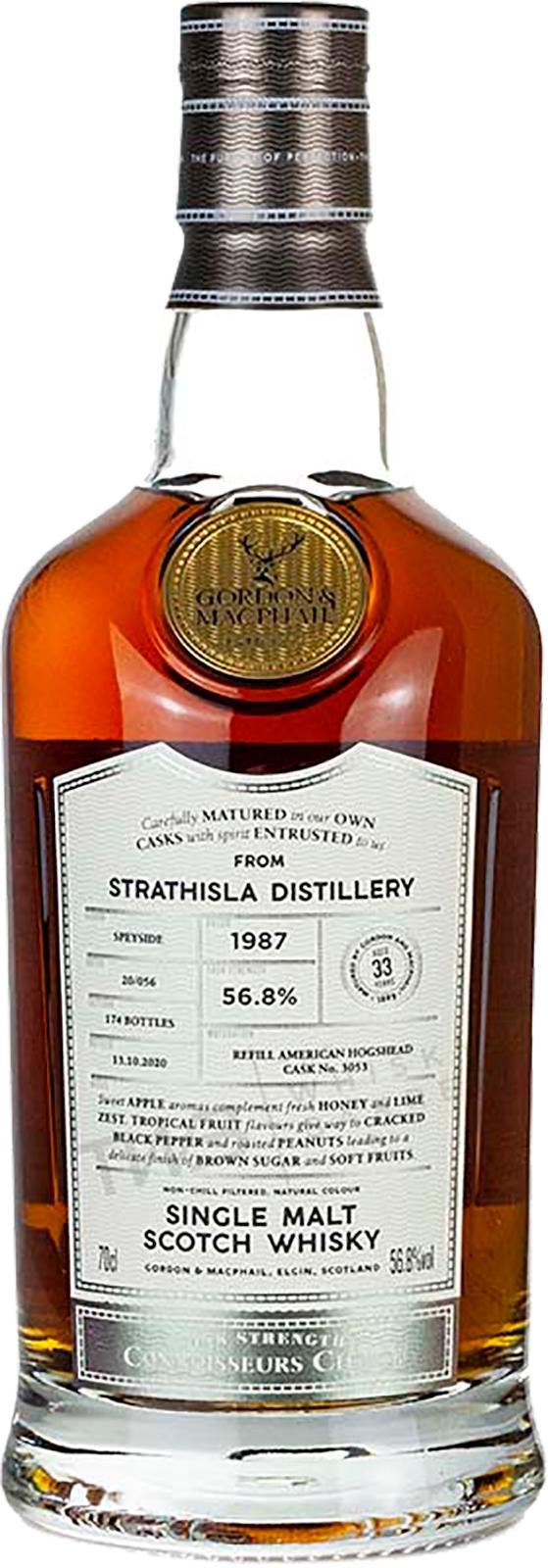 Strathisla 1987 GM  Connoisseurs Choice - Cask Strength