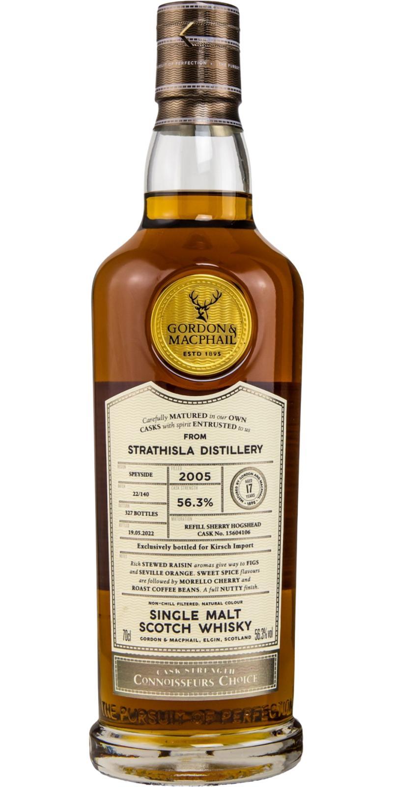 Strathisla 2005 GM  Connoisseurs Choice