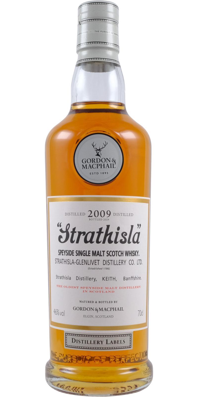 Strathisla 2009 GM  Distillery Labels