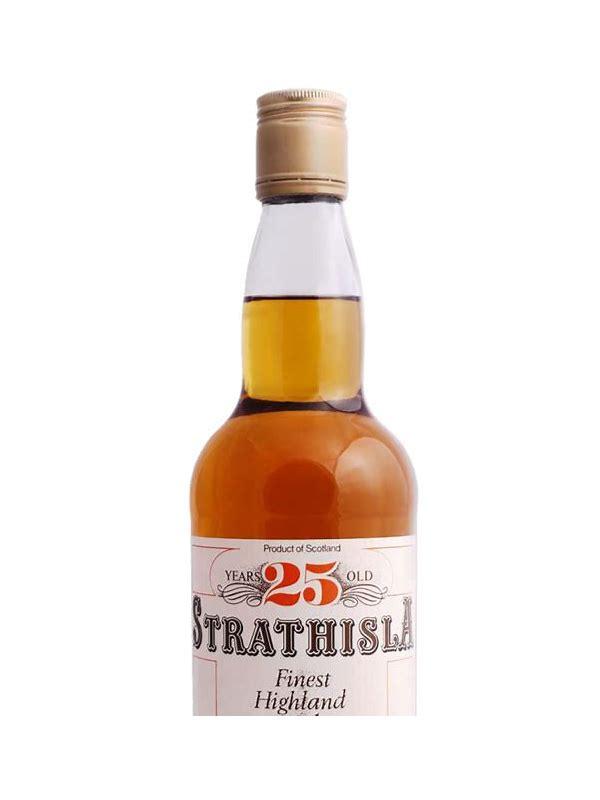 Strathisla 25-year-old GM  Finest Highland Malt Whisky - Screw Cap