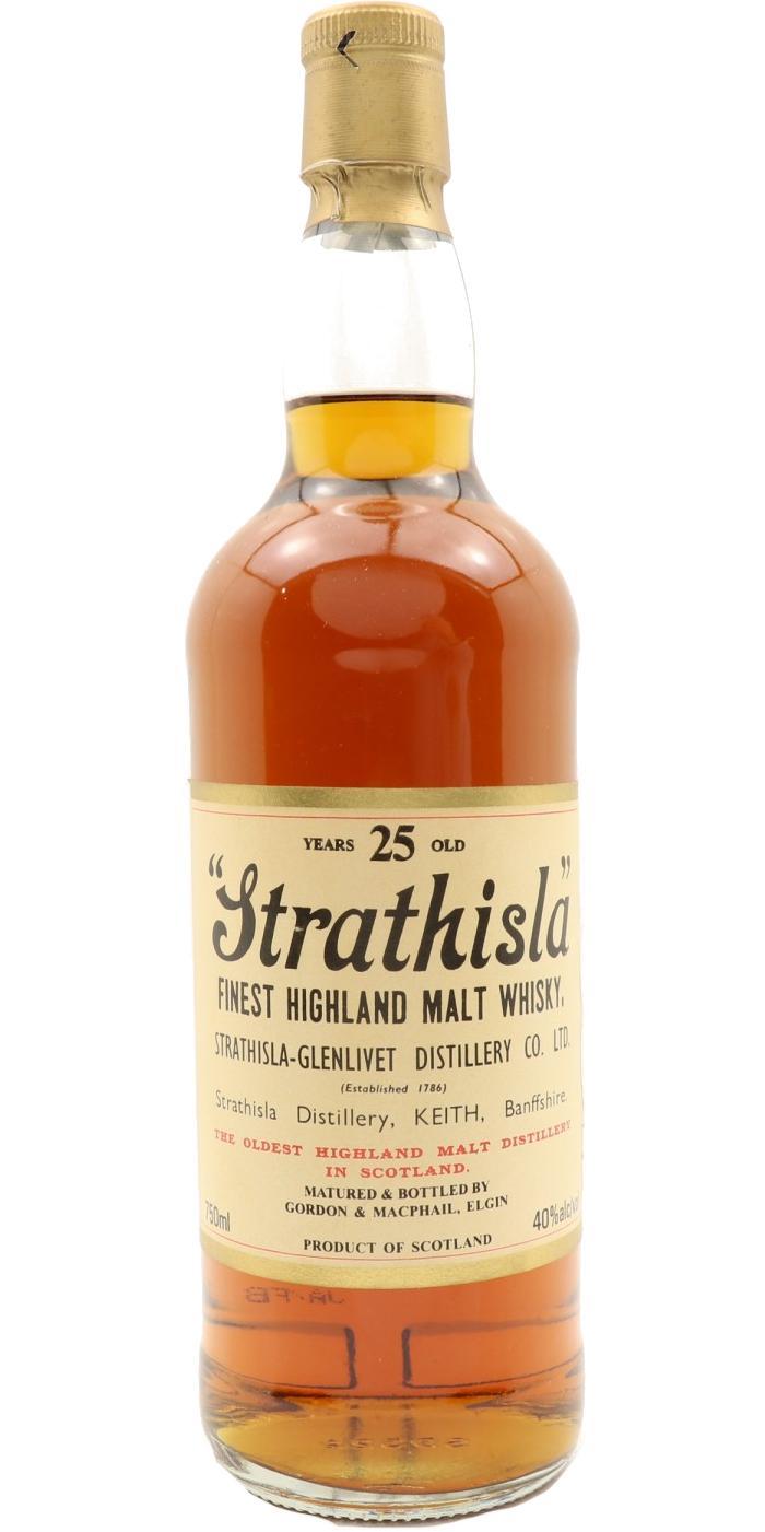 Strathisla 25-year-old GM  Licensed Bottling