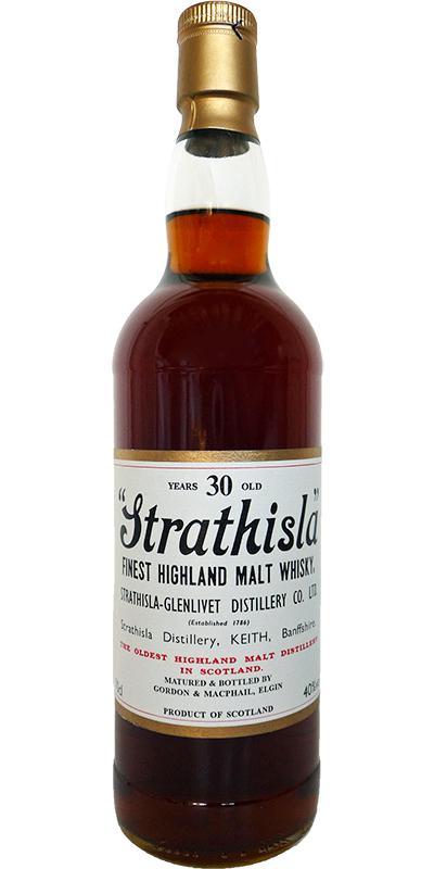 Strathisla 30-year-old GM  Licensed Bottling