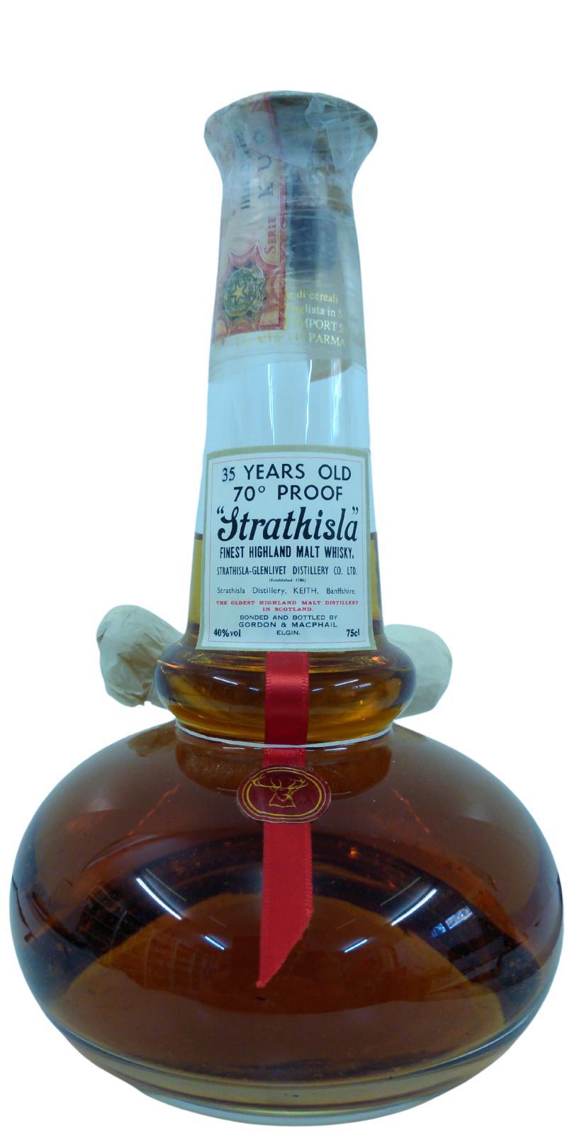 Strathisla 35-year-old GM  Finest Highland Malt Whisky