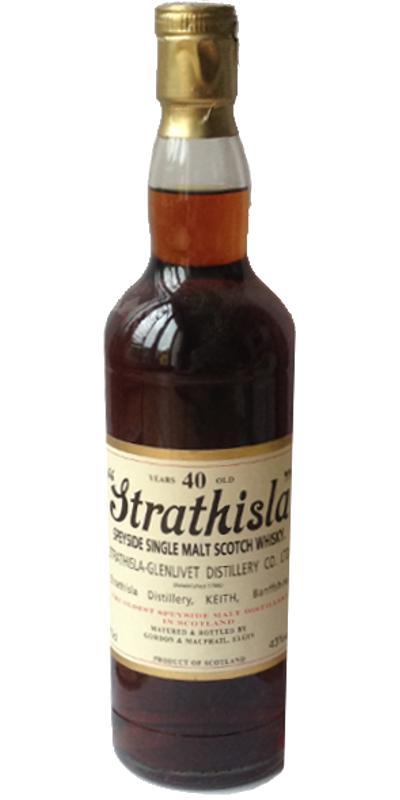 Strathisla 40-year-old GM  Licensed Bottling