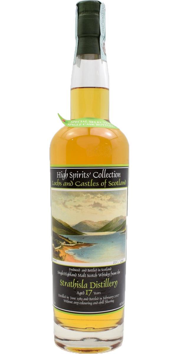 Strathisla 1989 HSC  Lochs and Castles of Scotland No 15