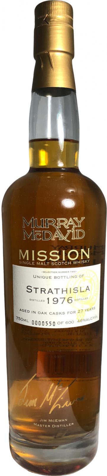 Strathisla 1976 MM  Mission - Selection Number Two