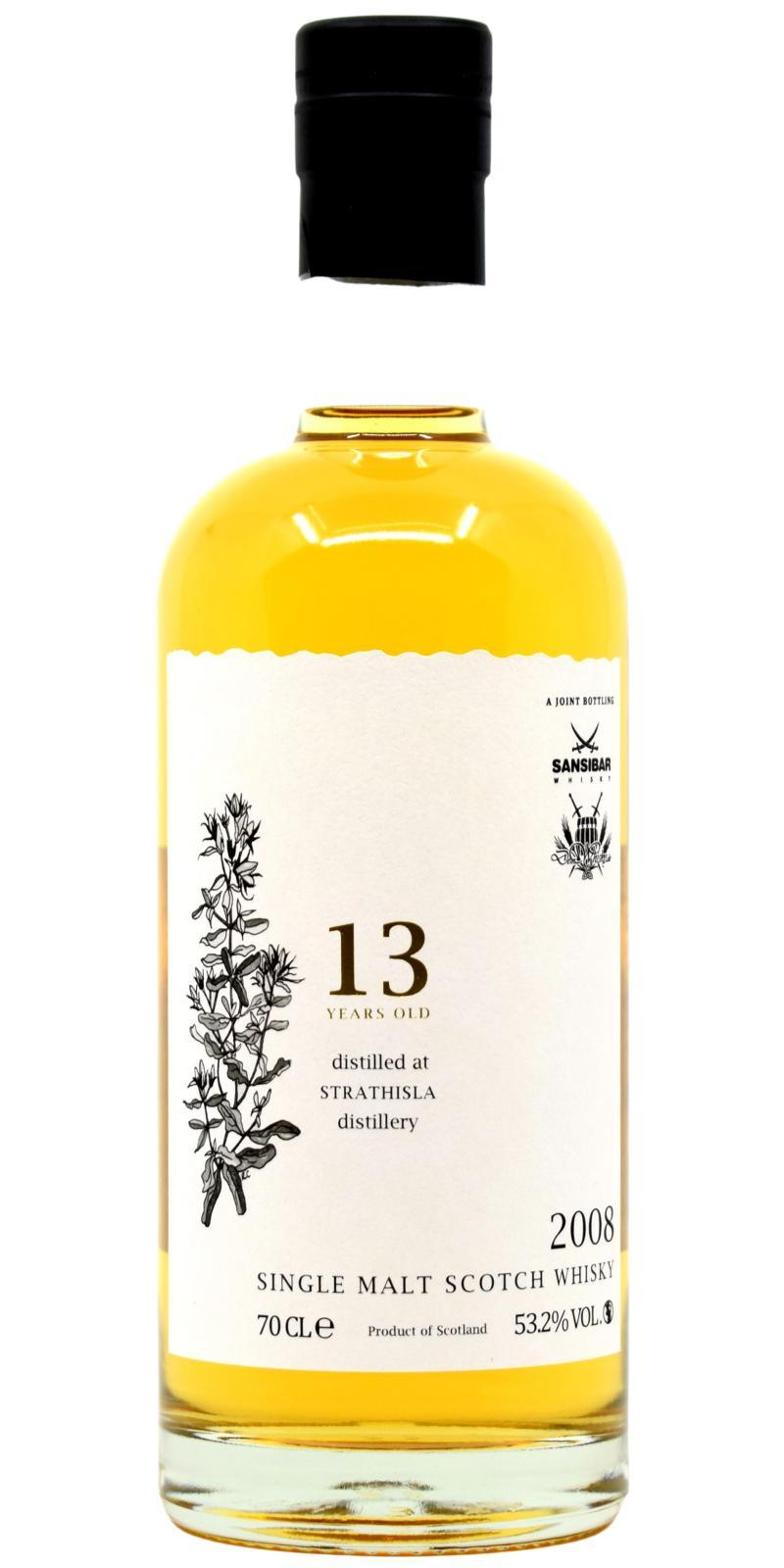 Strathisla 2008 Sb  White Label