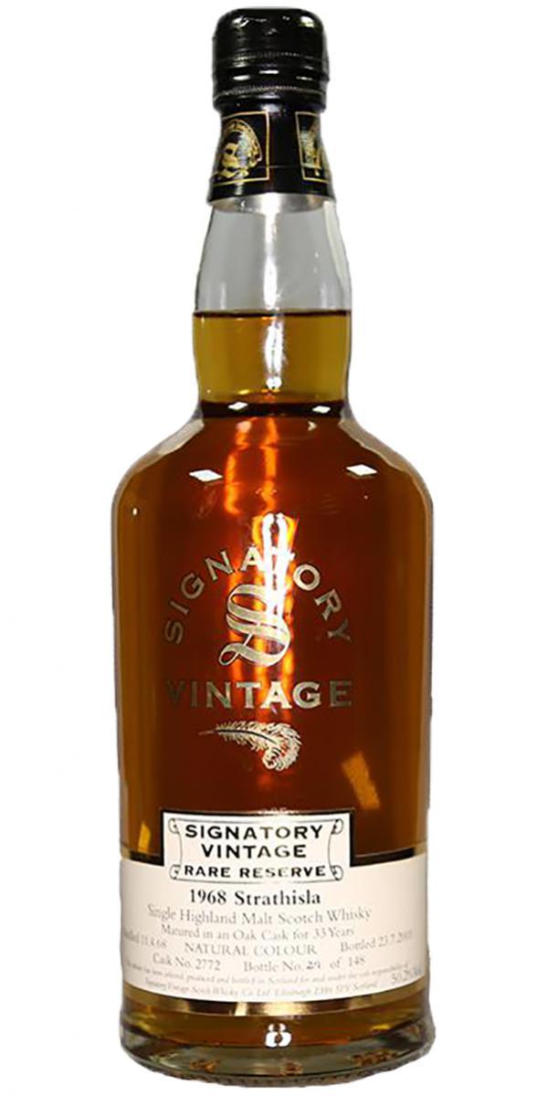 Strathisla 1968 SV  Rare Reserve