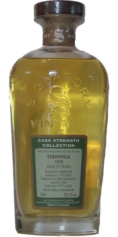 Strathisla 1979 SV  Cask Strength Collection