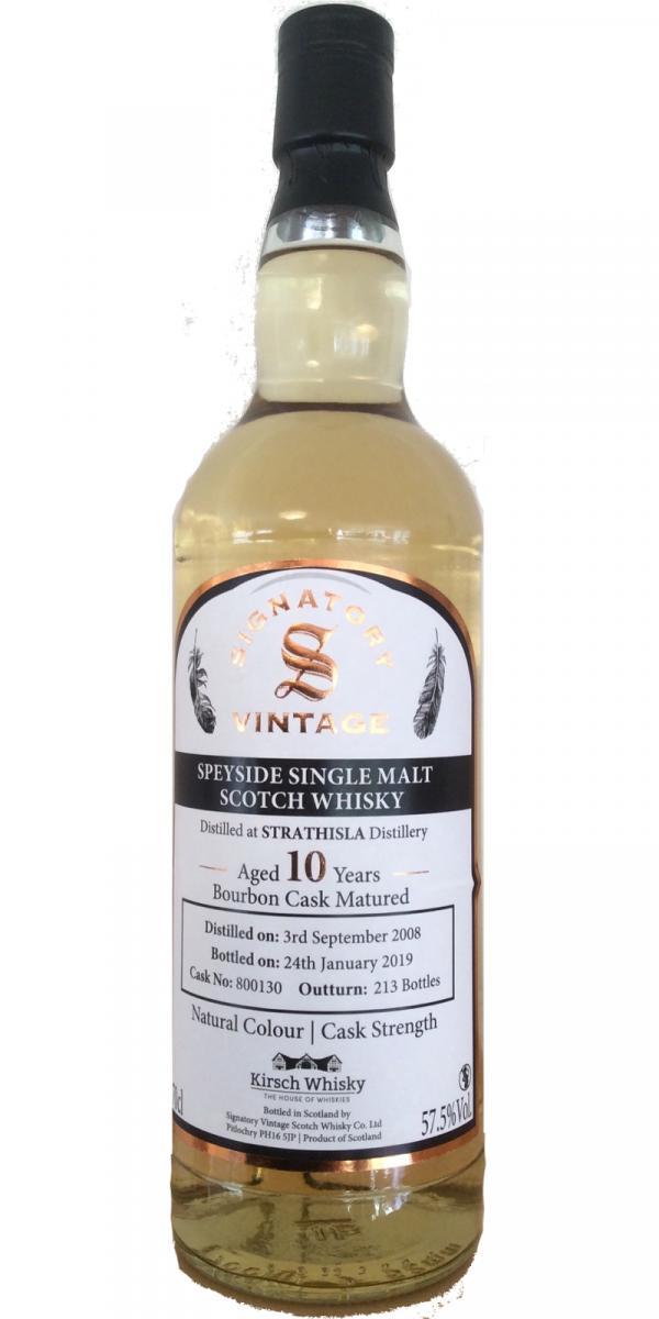 Strathisla 2008 SV  Natural Colour | Cask Strength