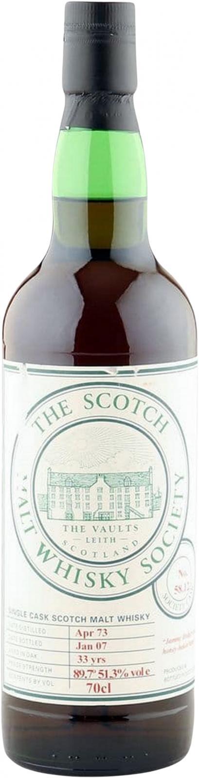 Strathisla 1973 SMWS 58.12  Jammy Dodger and honey-baked ham