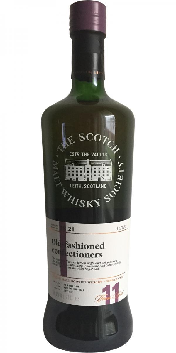 Strathisla 2006 SMWS 58.21  Old-fashioned confectioners