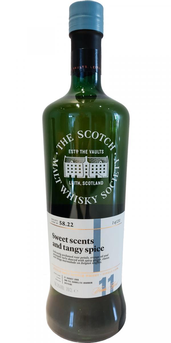 Strathisla 2006 SMWS 58.22  Sweet scents and tangy spice