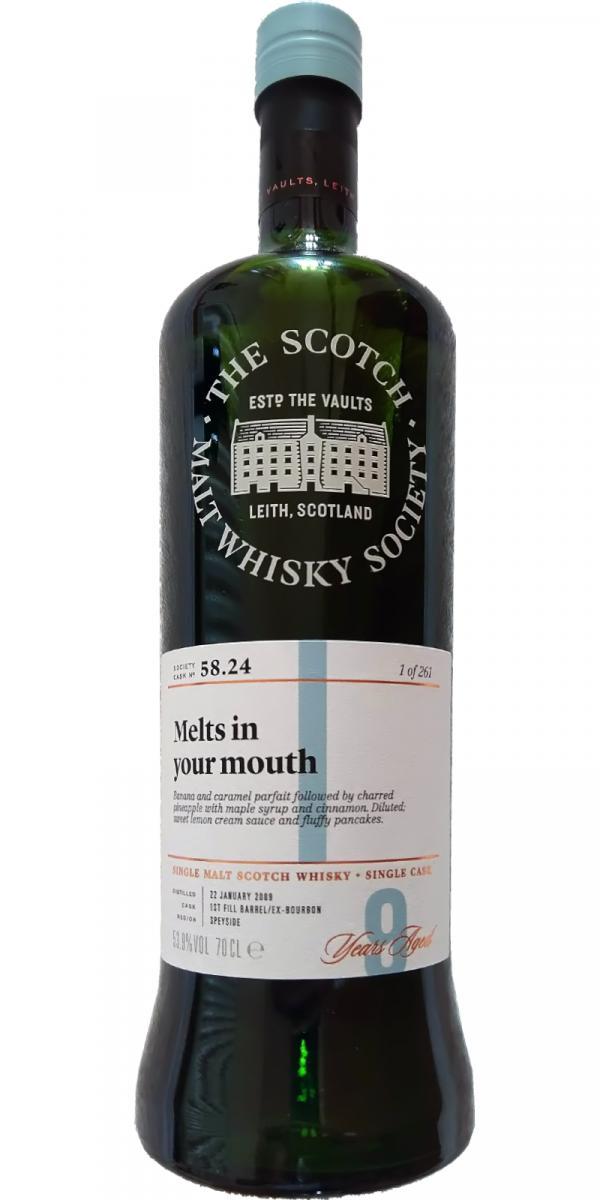 Strathisla 2009 SMWS 58.24  Melts in your mouth