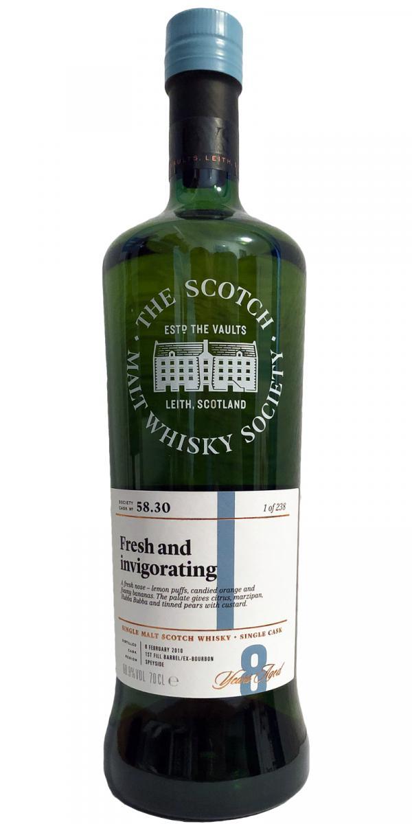 Strathisla 2010 SMWS 58.30  Fresh and Invigorating