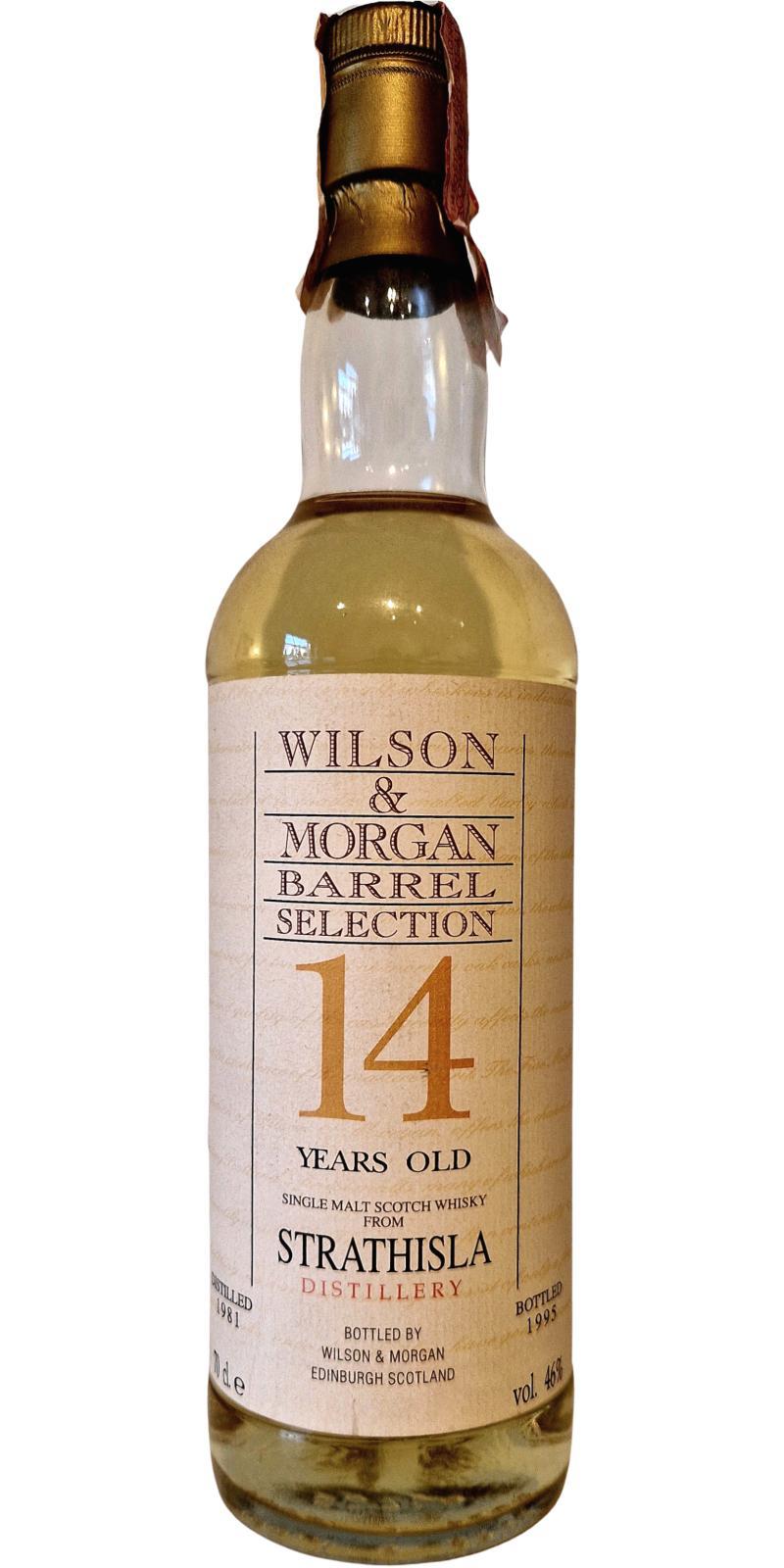 Strathisla 1981 WM  Barrel Selection