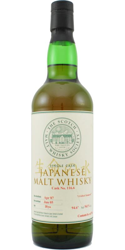Yoichi 1987 SMWS 116.6  A kilted Samurai