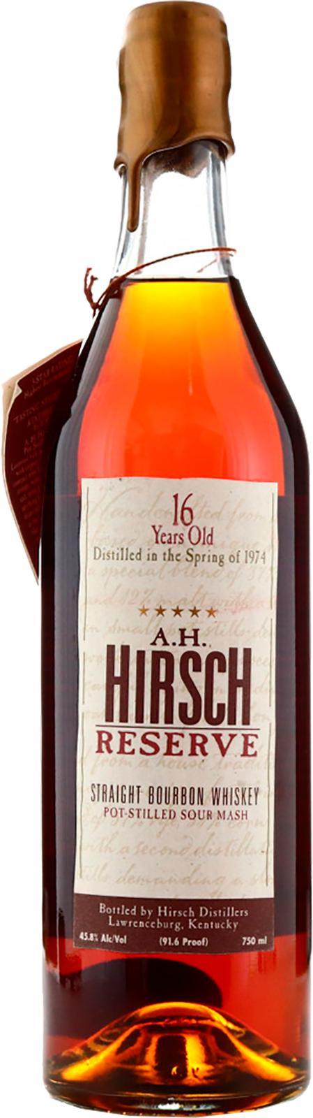 A.H. Hirsch 1974 Reserve - Dripping Gold Wax