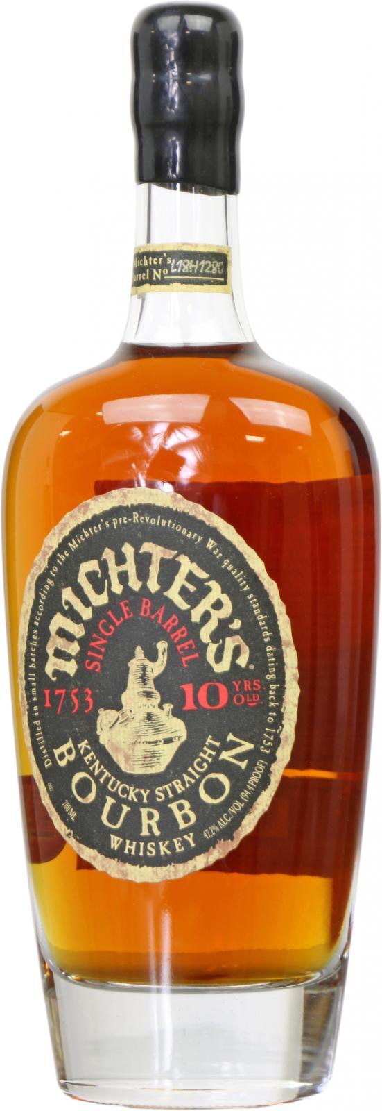 Michter's 10-year-old Single Barrel Bourbon