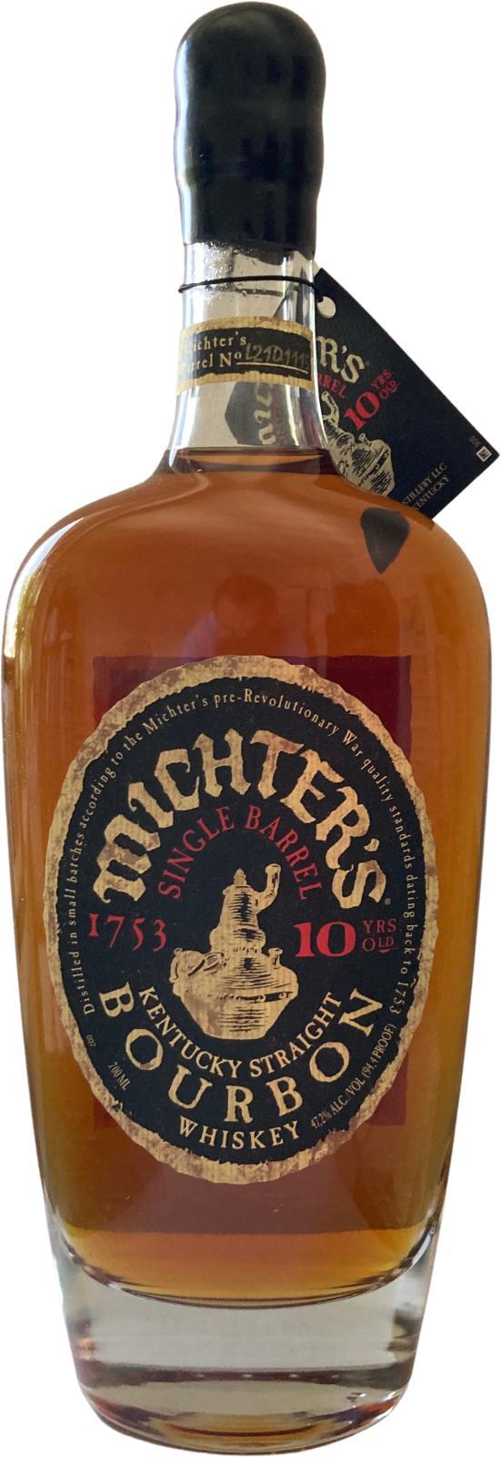 Michter's 10-year-old Single Barrel Bourbon