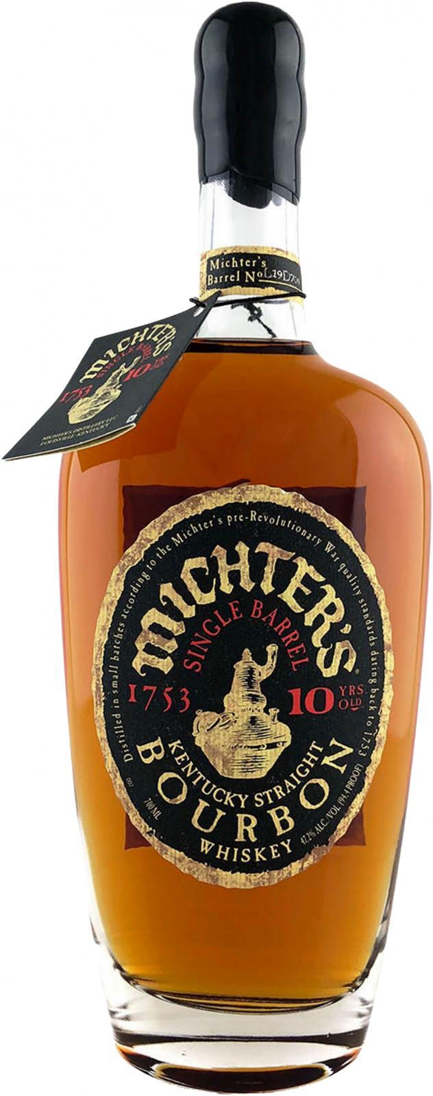 Michter's 10-year-old Single Barrel Bourbon