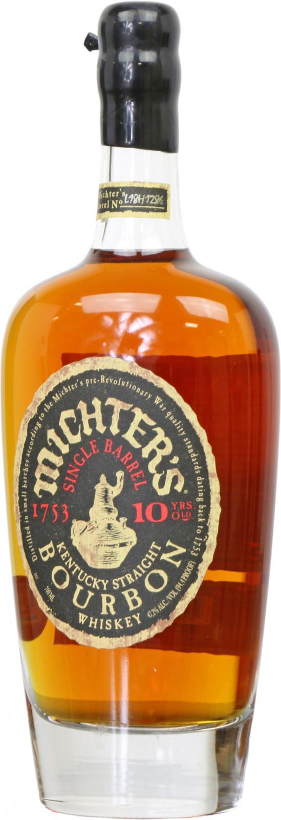 Michter's 10-year-old Single Barrel Bourbon