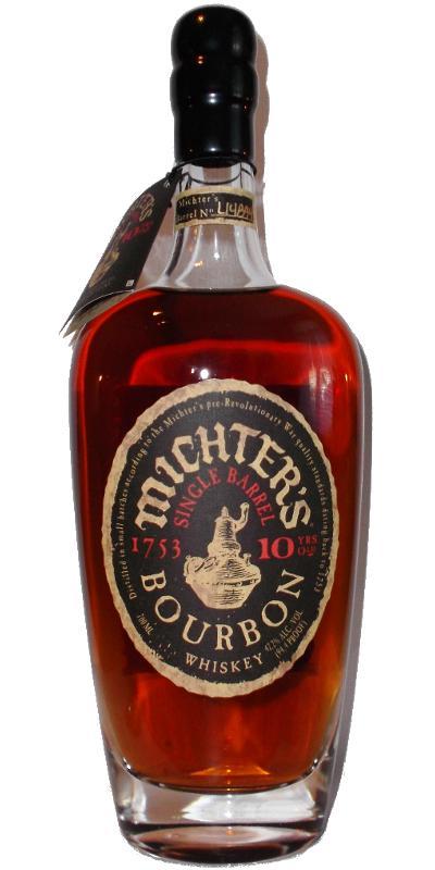 Michter's 10-year-old Single Barrel Bourbon
