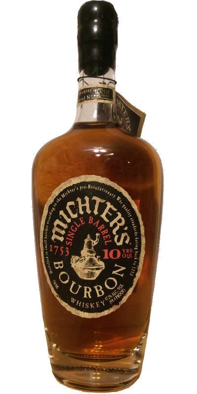 Michter's 10-year-old Single Barrel Bourbon