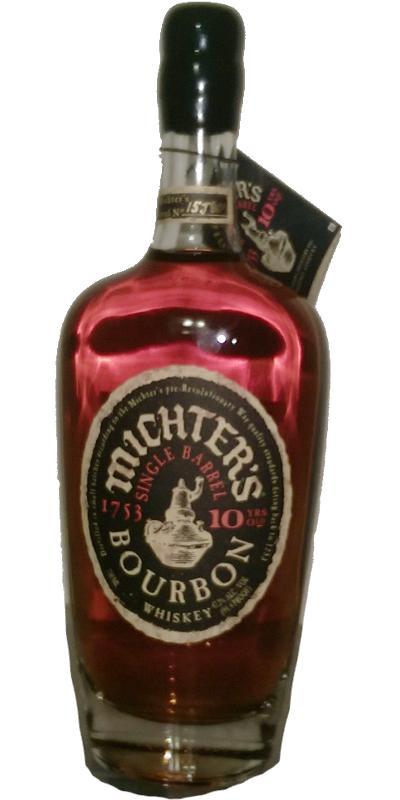Michter's 10-year-old Single Barrel Bourbon