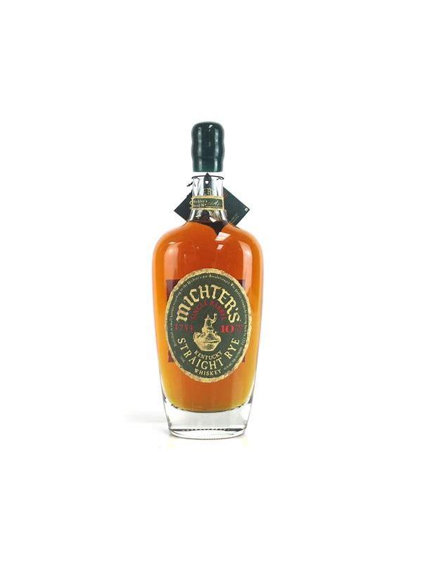 Michter's 10-year-old Single Barrel Rye